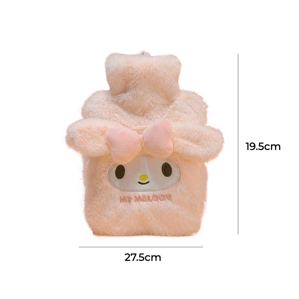 Plush Comfort Non-Electric Pink Heating Water Bag