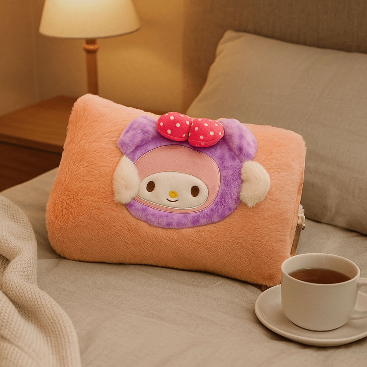 Rechargeable Compact Pillow-Style Electric Heating Pad