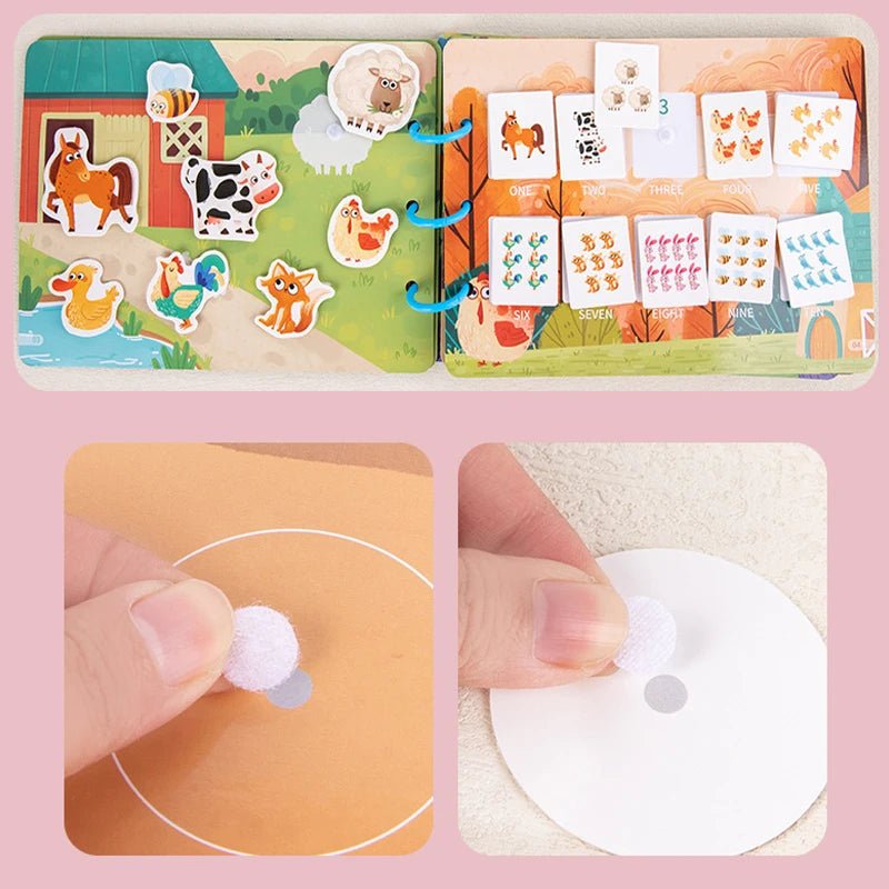 Montessori Busy Book For Kids