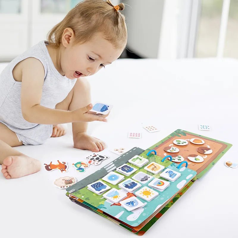 Montessori Busy Book For Kids