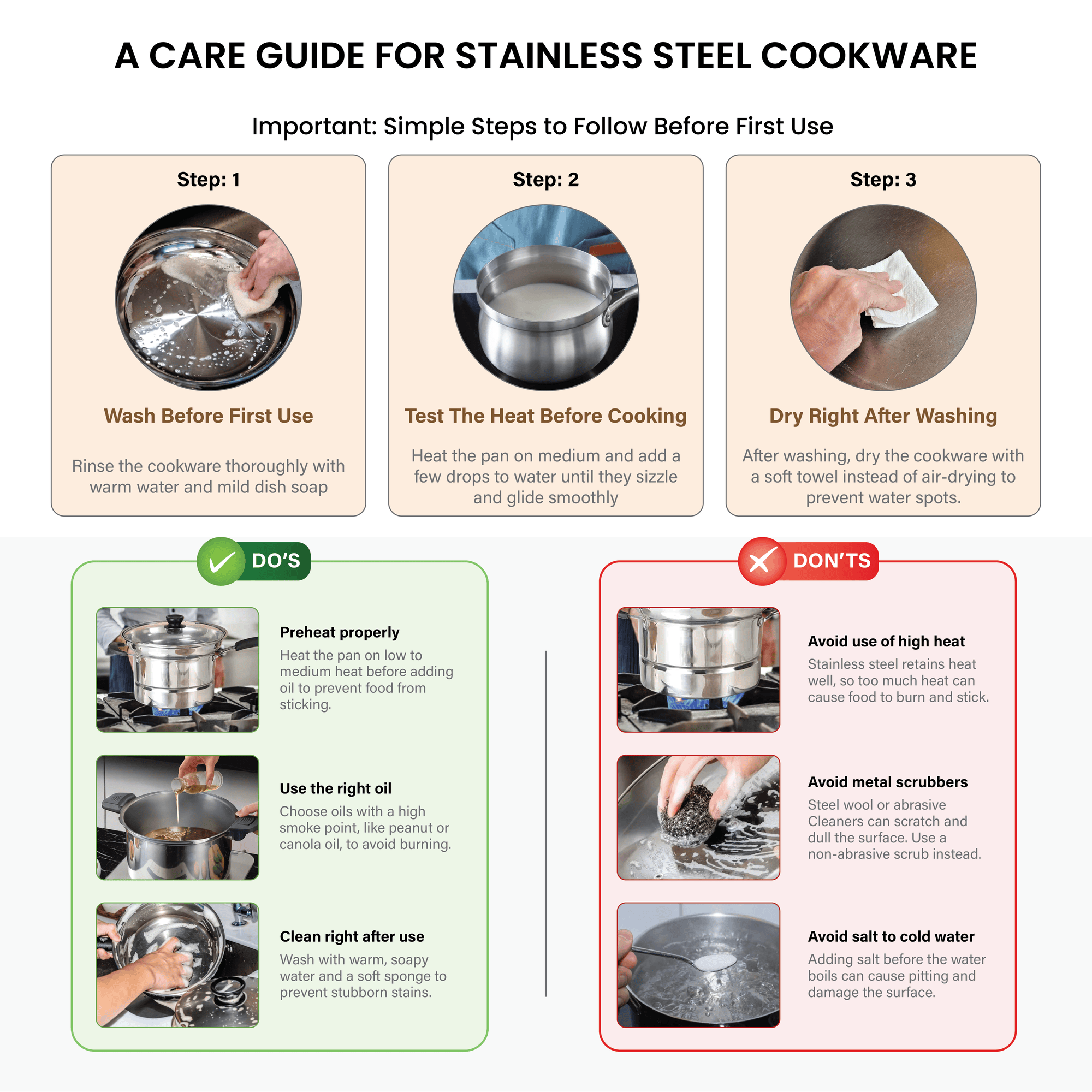 Multi-Purpose Stainless Steel Gold Honeycomb Frying Pan with Lid(24cm)