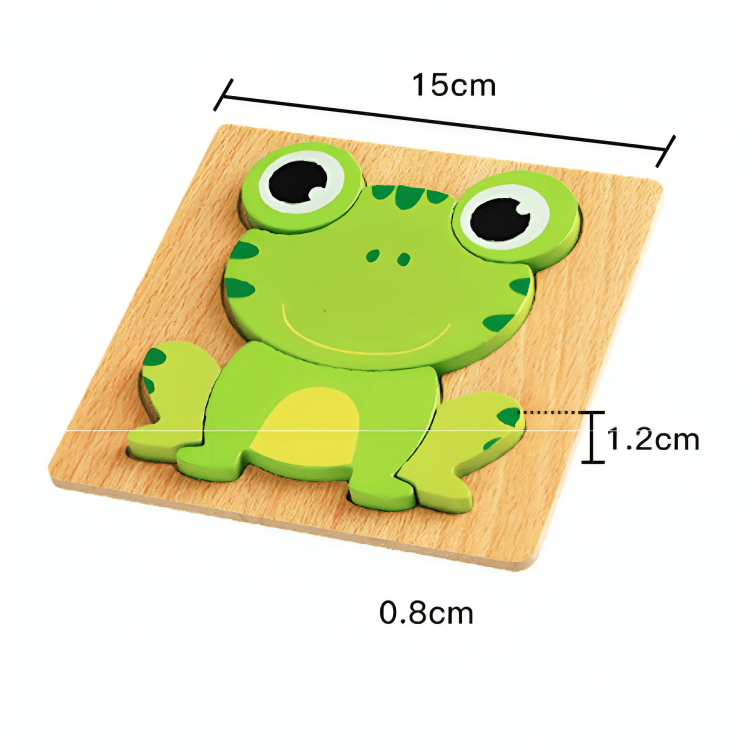 Montessori Wooden Jigsaw Toddler Puzzle