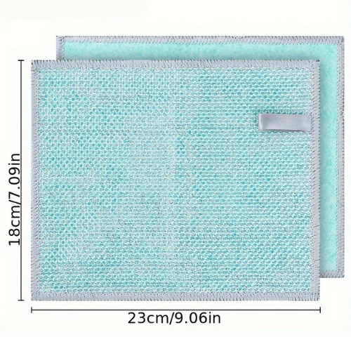 Multi-Functional Silver Wire Cleaning Cloth