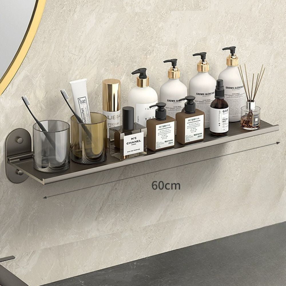Foldable Wall-Mounted Bathroom Storage Rack