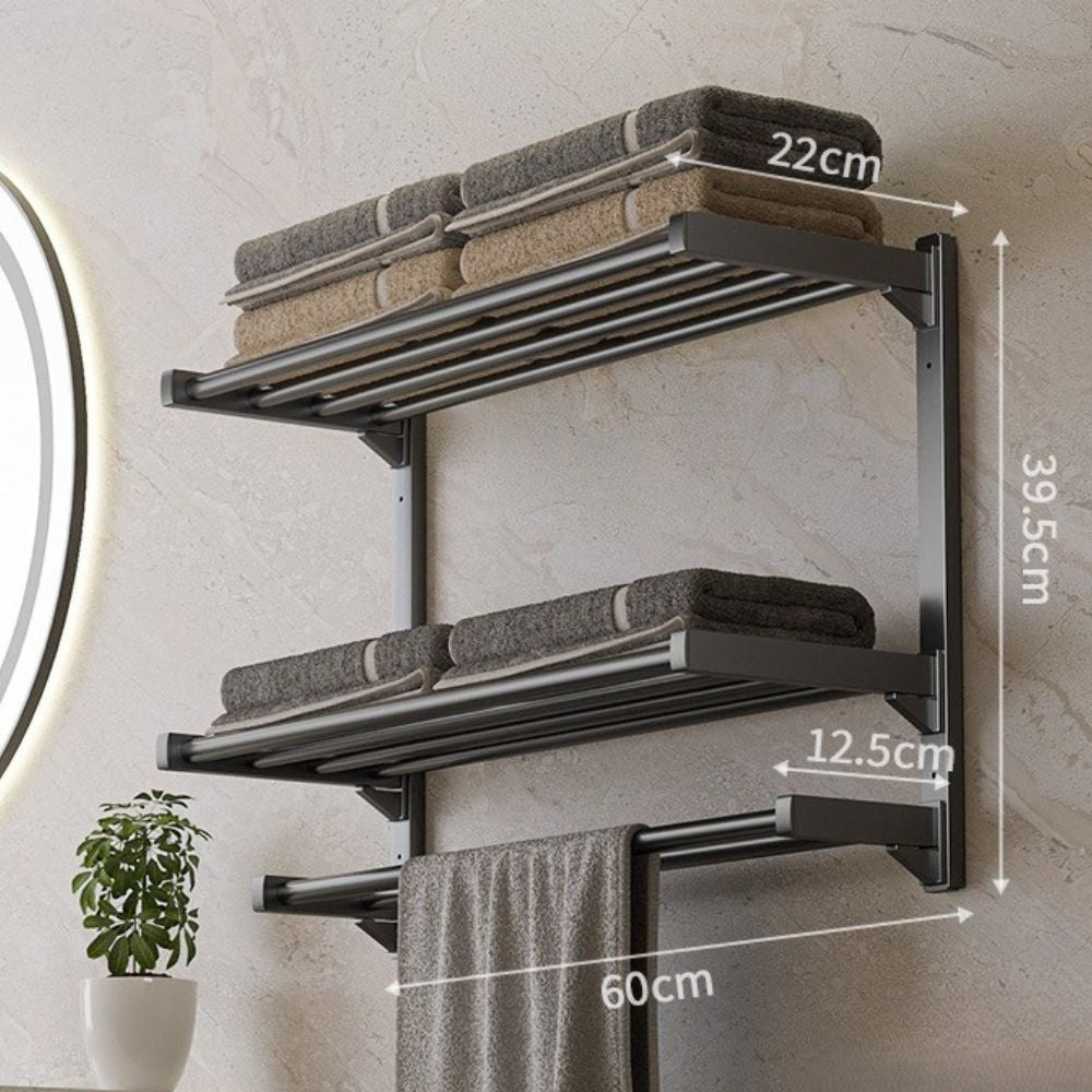 Multi-Functional Bathroom Towel Storage Rack(60cm)