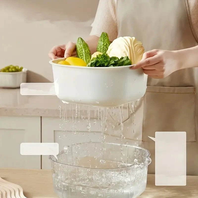 Double Layer Strainer Basket