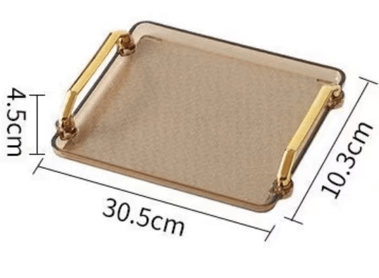 Luxury Serving Tray With Bowls & Lid