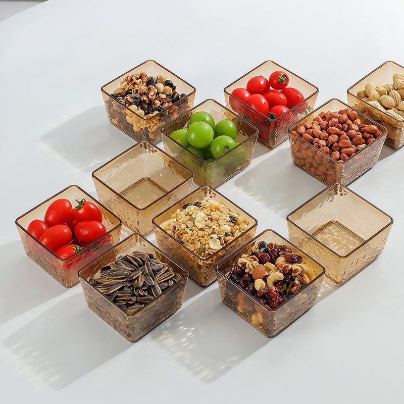 Luxury Serving Tray With Bowls & Lid