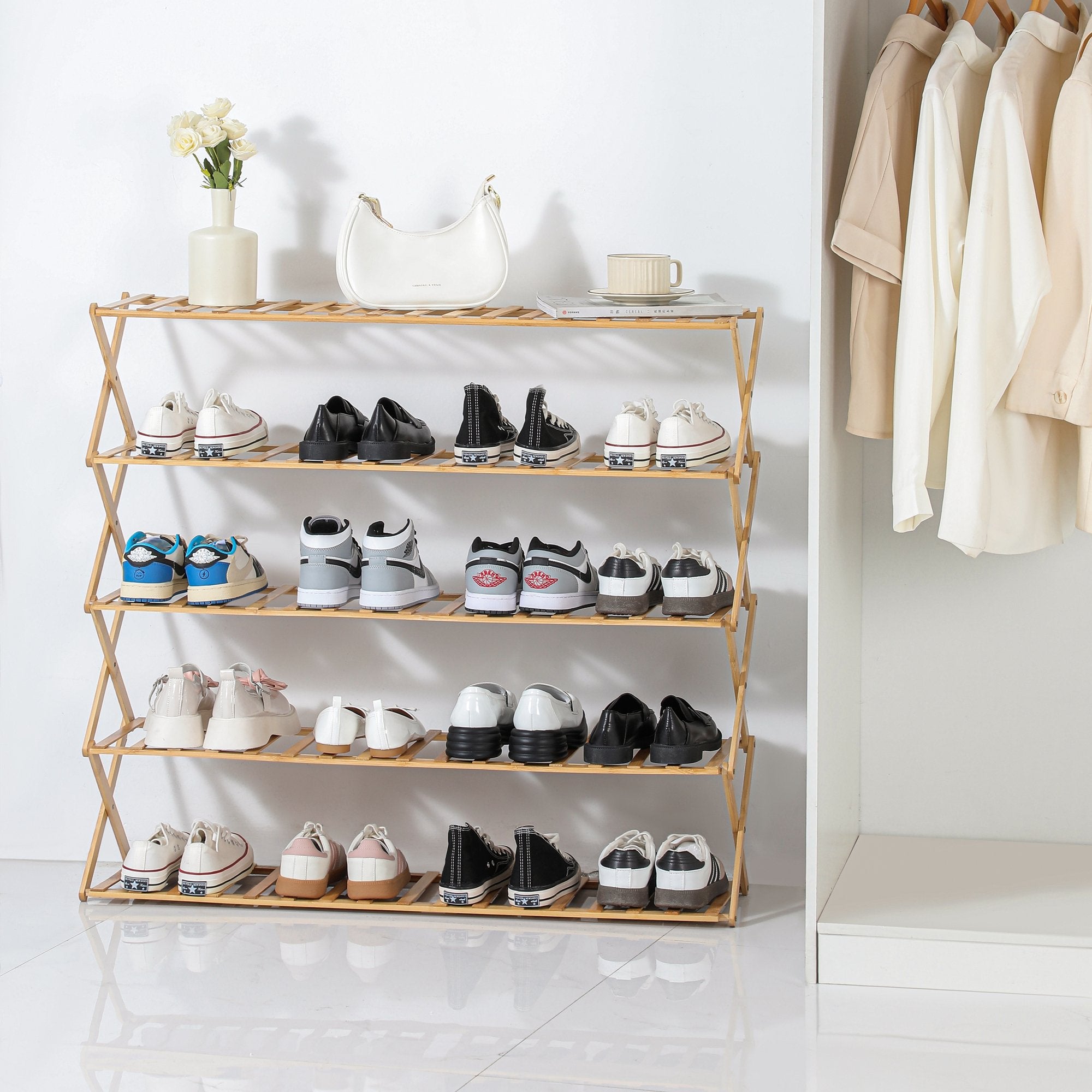 Eco Fold Portable Staircase Rack