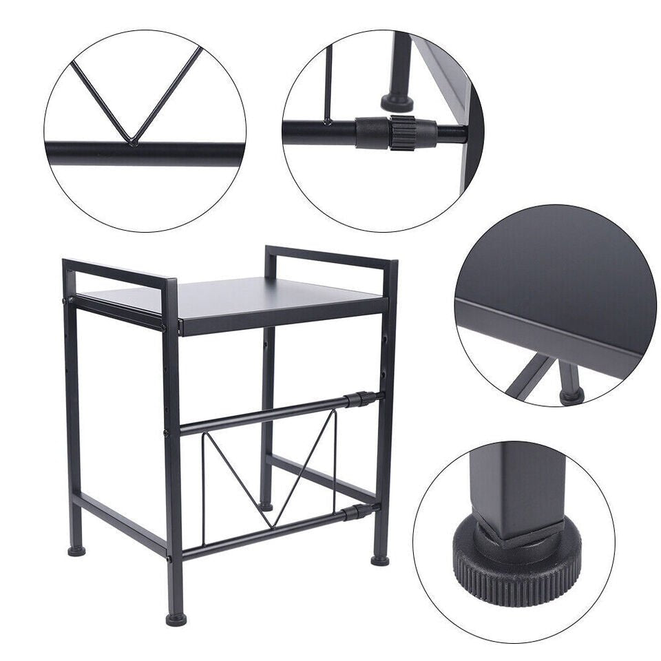 Kitchen Adjustable Standing Shelving Rack