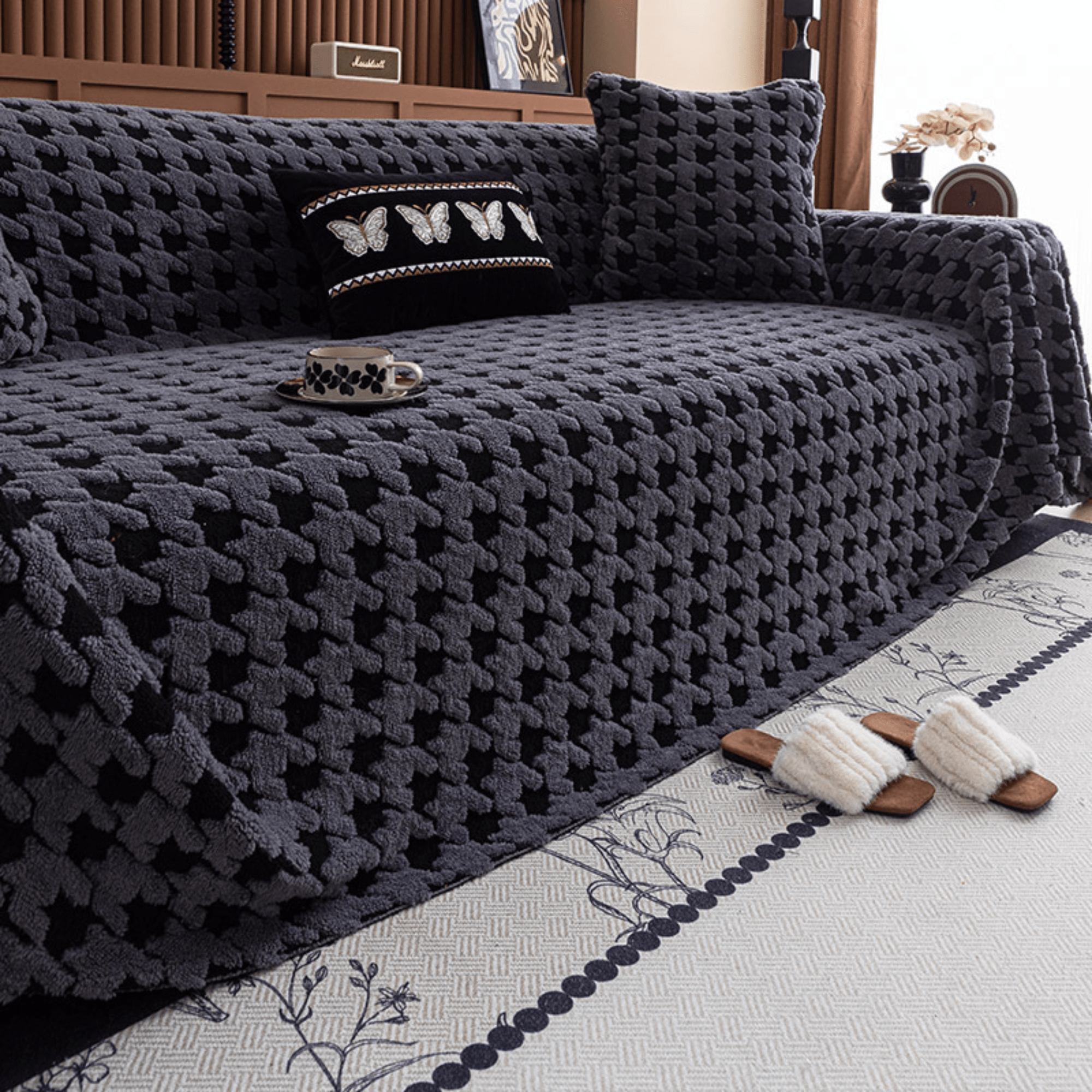 Luxurious Jacquard Sofa Cover